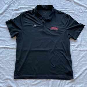 Nike Dri-Fit Western Kentucky University Basketball Polo Shirt Men’s XL